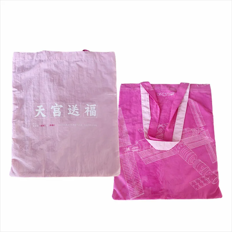Gahumi cases 132-Seamless Wrinkle Nylon Tote Bag Customization.webp